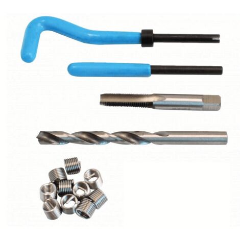 KIT RIPARAZIONE FILETTI FILETTATURE ELICOIDI HELICOIL VCOIL M14x1.5 MASCHIO 050s