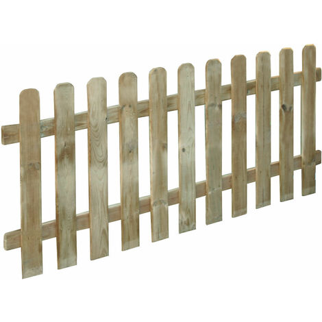 STACCIONATA RECINZIONE RECINTO IN LEGNO CLASSIC CM 180x120 STECCATO BORDURA 187