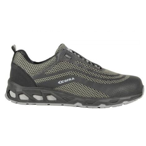 SCARPE ANTINFORTUNISTICHE LAVORO BASSE SCARPA COFRA WATT GREY S1 P SRC TG 44