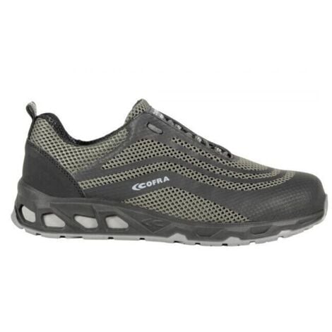 SCARPE ANTINFORTUNISTICHE LAVORO BASSE SCARPA COFRA WATT GREY S1 P SRC TG 39