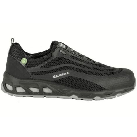 SCARPE ANTINFORTUNISTICHE LAVORO BASSE SCARPA COFRA WATT BLACK S1 P SRC TG 40