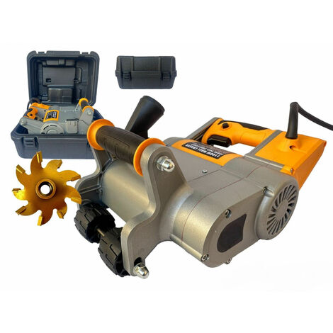 TRACCIATRICE SCANALATRICE SCANALATORE TRACCE ELETTRICA MURO MURI 1100 W 790ho