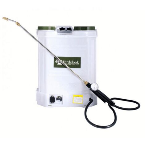 Pompa Irroratrice Con Batteria Pompa A Spalla Elettrica 8L - Nebulizzatore Ricaricabile Per Giardino, Grigio Nebulizzatore A Batteria 16 Litri - Foto 11