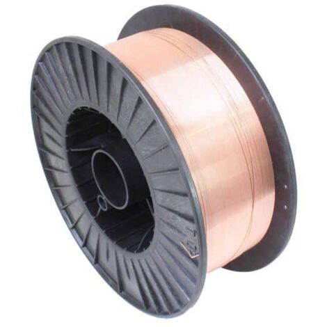 FILO BOBINA SALDATRICE MIG RAMATO SALDATURA SALDARE FERRO ø 0,8 MM 15 KG 8WWsa