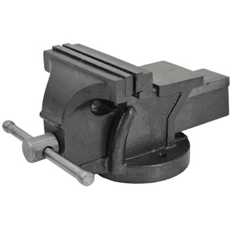 MORSA DA BANCO 125 mm INCUDINE PROFESSIONALE IN GHISA E ACCIAIO GANASCE 852aw