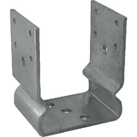 SUPPORTO STAFFA RIALZATA U PORTA TRAVI LEGNO PILASTRO SOSPESO MM 140x80x130 656