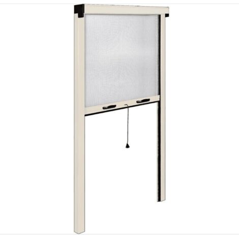 ZANZARIERA RULLO AVVOLGIBILE FINESTRE FRIZIONE 140X250 RIDUCIBILE AVORIO 0932
