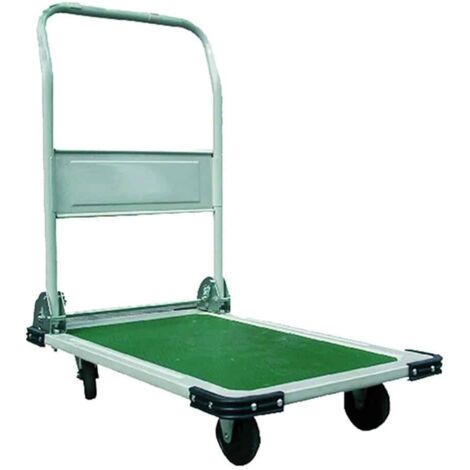 Carrello Portatutto Leo Maurer, Piano Ribaltabile 45x26 Cm, Ruote Pneumatiche 260 Mm, Portata 200 Kg, Altezza 117 Cm