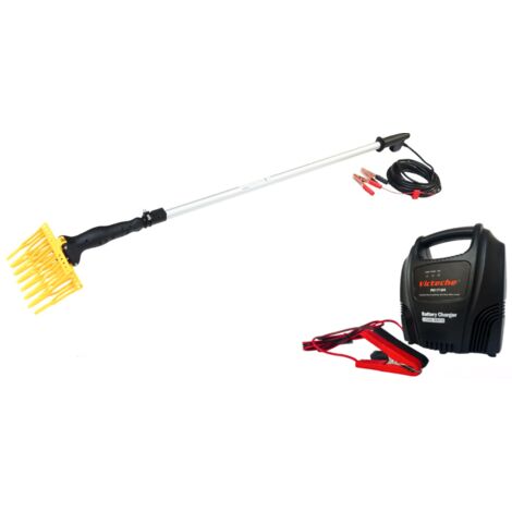 SCUOTITORE ABBACCHIATORE OLIVE BATTERIA 12V 140W SCUOTIOLIVE CON CARICABATTERIE