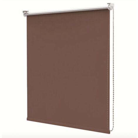 TENDA DA SOLE A CADUTA RULLO BALCONE CON CATENA CATENELLA 100x160 cm MARRONE FANTASIA 973ds
