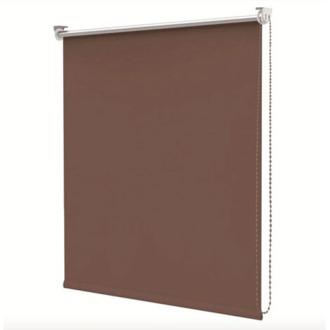 TENDA DA SOLE A CADUTA RULLO BALCONE CON CATENA CATENELLA 80x160 cm MARRONE FANTASIA 966ds