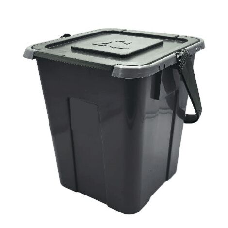 Bidone bidoncino pattumiera plastica raccolta differenziata rifiuti verde 20 lt 079du