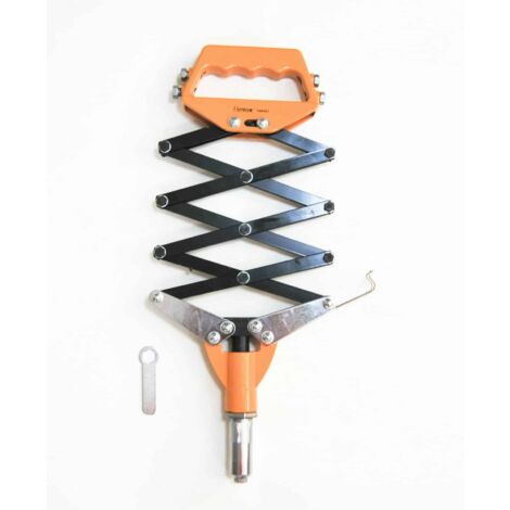 RIVETTATRICE ESTENSIBILE ESTENDIBILE A FISARMONICA 32" 810mm DA 3.2 A 6.4 mm 738 (1/3)