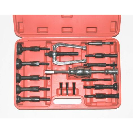 SET ESTRATTORE SEPARATORE CUSCINETTI CIECHI CUSCINETTO INTERNO 16 PZ TAPPI 376