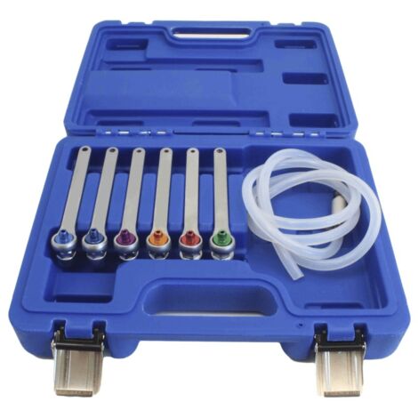 Kit chiavi cassetta spurgo freni freno vasetto vacuometro 7 12 mm 563sa
