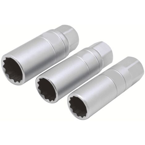 Set 3 Chiavi Magnetiche Per Candele 14-16-18mm - Bussole Dodecagonali Per Auto E Moto - Foto 6