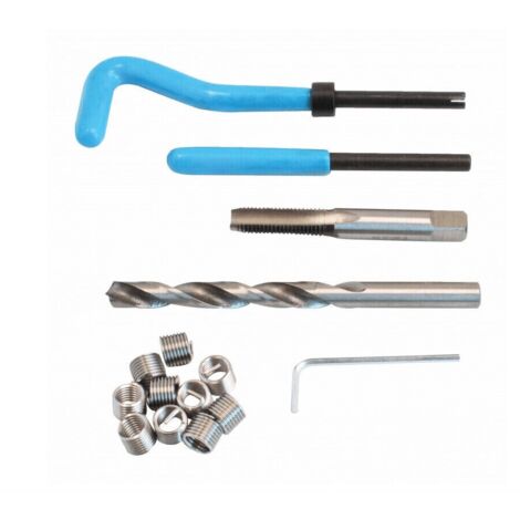 KIT RIPARAZIONE FILETTI FILETTATURE ELICOIDI HELICOIL VCOIL M12x1.75 MASCHIO 38Jsa
