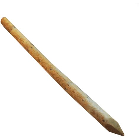 PALO PALI TONDO TONDI IN LEGNO CON PUNTA RECINZIONE RECINZIONI Ø 6x150 cm 521
