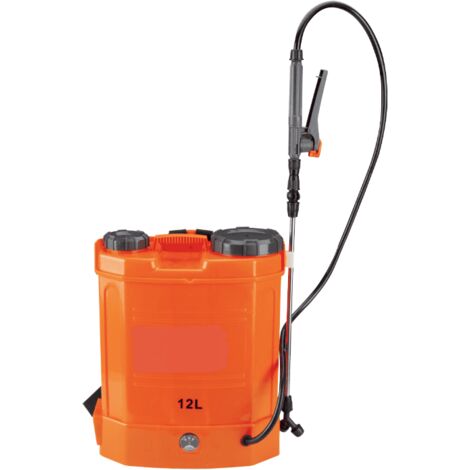 Pompa irroratrice zaino spalla a batteria 12 lt nebulizzatore spruzzino giardino 793ev