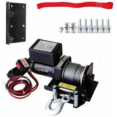 ARGANO ELETTRICO 3000 Lb VERRICELLO BARCA 12V FRIZIONE TELECOMANDO PARANCO 019