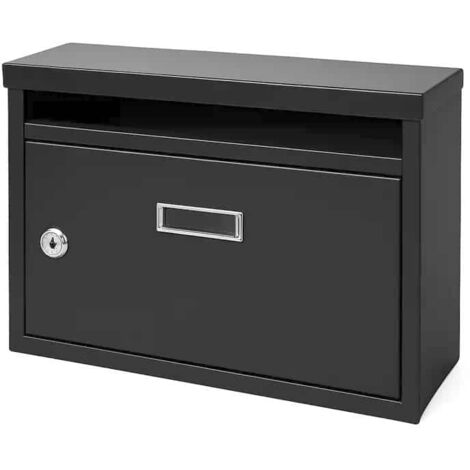 Cassetta postale condominiale posta buca lettere casa condominio 1 posto nero 458ds