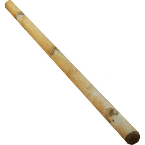 Palo pali tondo in legno senza punta recinzione recinto impregnato Ø 6x250 cm 013FF