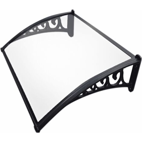 PENSILINA TETTOIA POLICARBONATO COMPATTO PLEXIGLAS COPERTURA PORTA 150x100cm 730