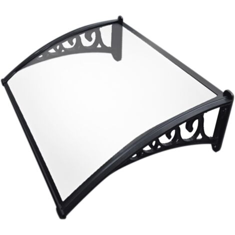PENSILINA TETTOIA POLICARBONATO COMPATTO PLEXIGLAS COPERTURA 120x100cm 631v