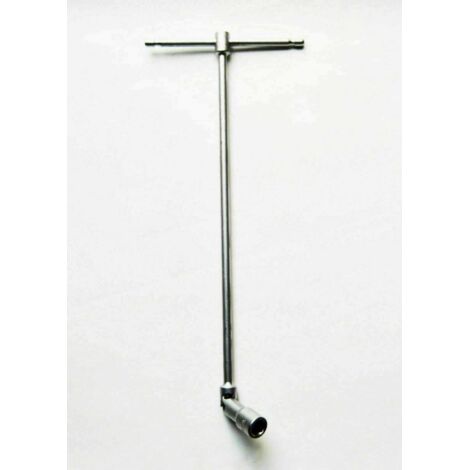 CHIAVE A T SNODATA SNODO LUNGA BUSSOLE BUSSOLA CANDELA CANDELETTE CANDELE 15 MM