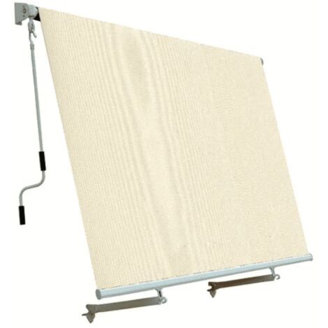 TENDA DA SOLE A CADUTA 3X2,5 MT SENZA CASSONETTO BRACCI BEIGE AVANA BALCONE 3903