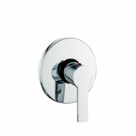 MISCELATORE DA INCASSO PER DOCCIA PARETE CASA BAGNO EASILY TONDO 214