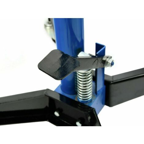 Sollevatore Idraulico Da Fossa 500 Kg - Altezza Regolabile 800-2070 Mm, Con Supporto Cambio Integrato