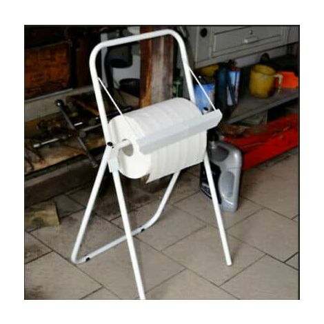 DISTRIBUTORE CARTA SCOTTEX PORTA ROTOLO CON STRAPPO 92x46 cm TERRA PAVIMENTO 110 (1/2)