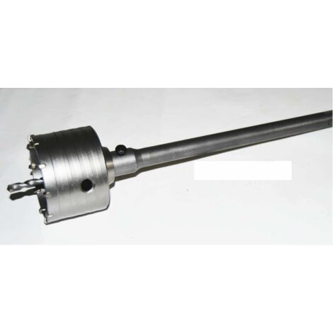 FRESA A TAZZA MM 100 CAROTATRICE CON ASTA SDS max 350 MM CEMENTO MURO MATTONI