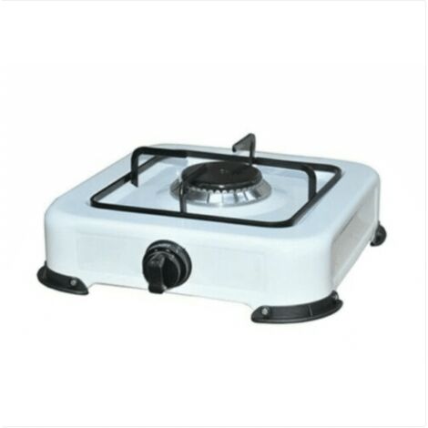 FORNELLO FORNELLONE FORNELLINO 1 FUOCO CAMPEGGIO CUCINA GAS GRIGLIA SMALTO 894