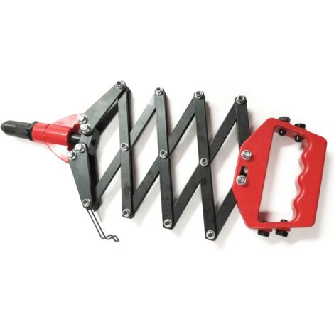 RIVETTATRICE ESTENSIBILE ESTENDIBILE A FISARMONICA 32&quot 810mm DA 3.2 A 6.4 mm 738 (Copia) (1/3)