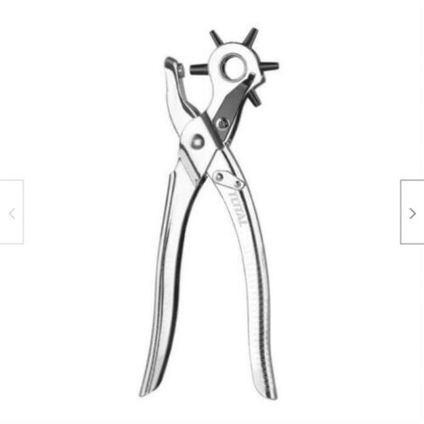 Pinza Punzonatrice Per Occhielli E Rivetti – Kit Con 100 Occhielli A Pressione – Foro 4.5mm