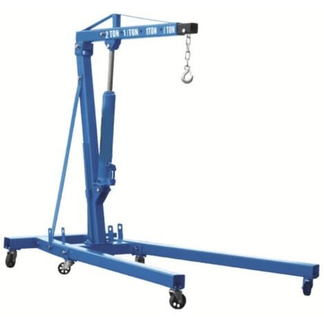 GRUETTA GRU IDRAULICA 2000KG PIEGHEVOLE MANUALE OFFICINA CAPRETTA MOTORI 2T 714