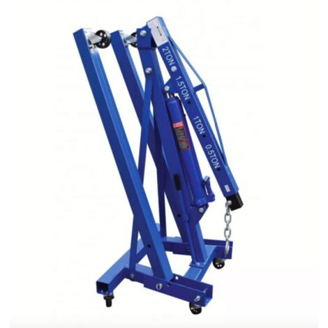 GRUETTA GRU IDRAULICA 2000KG PIEGHEVOLE MANUALE OFFICINA CAPRETTA MOTORI 2T 714