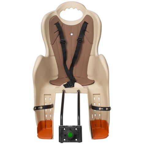 SEGGIOLINO BICI POSTERIORE SEDILE BAMBINO UNISEX BICICLETTA 22 KG OMOLOGATO B524