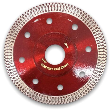 DISCO DIAMANTATO 115 MM PER PIASTRELLE GRES PORCELLANATO CERAMICA QUARZO 467