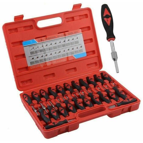 Kit di 21 attrezzi per la rimozione di terminali elettrici con
