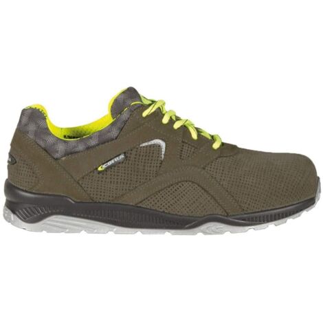 Chaussures Sécurité Cofra Neuves Bleu Et Jaune - Taille 40 - Made In Italy