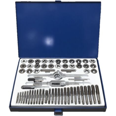 FILIERA 110 PEZZI SET FILIERE PER FILETTATURA KIT COMPLETO DI MASCHI - Foto 7