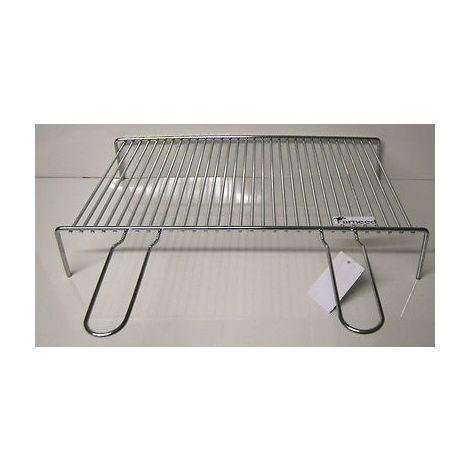 Graticola 40x35 per Barbecue Camino Caminetto Griglia Cottura in Acciaio  Cromato