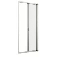 ZANZARIERA LATERALE PORTA FINESTRA PORTE RIDUCIBILE FRIZIONE 160X250 BIANCO 0985