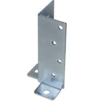 SUPPORTO STAFFA PIASTRA TRAVI IN LEGNO PILASTRI PORTA PILASTRO MM 45X45X130 369