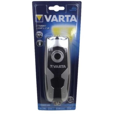 Varta - varta active dynamo linterna led - 17680101401 - 4008496677009