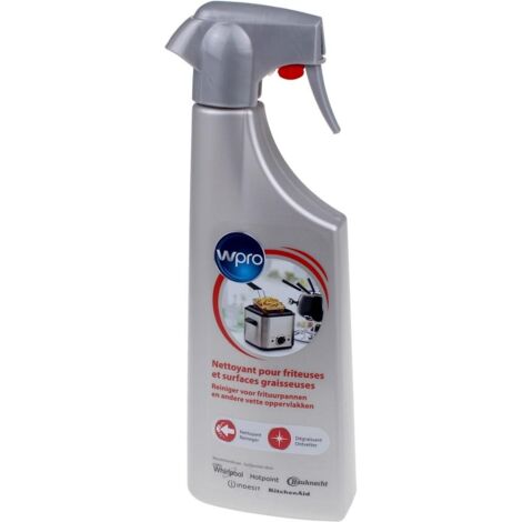 Limpiador para freidoras y superficies grasas (500 ml), compatible con Wpro - 484000008805