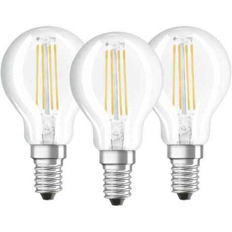 Osram - led retrofit classic p 40 4w/840 230 fl e14 pack van 3 stuks - 4058075819733 - 4058075819733 (1/3)